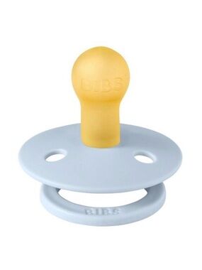 3/$15* BIBS Baby Pacifier in Baby Blue 1 Pk.Rubber Latex BPA-Free,Vents